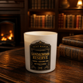 Sandalwood Reserve scented soy wax candle