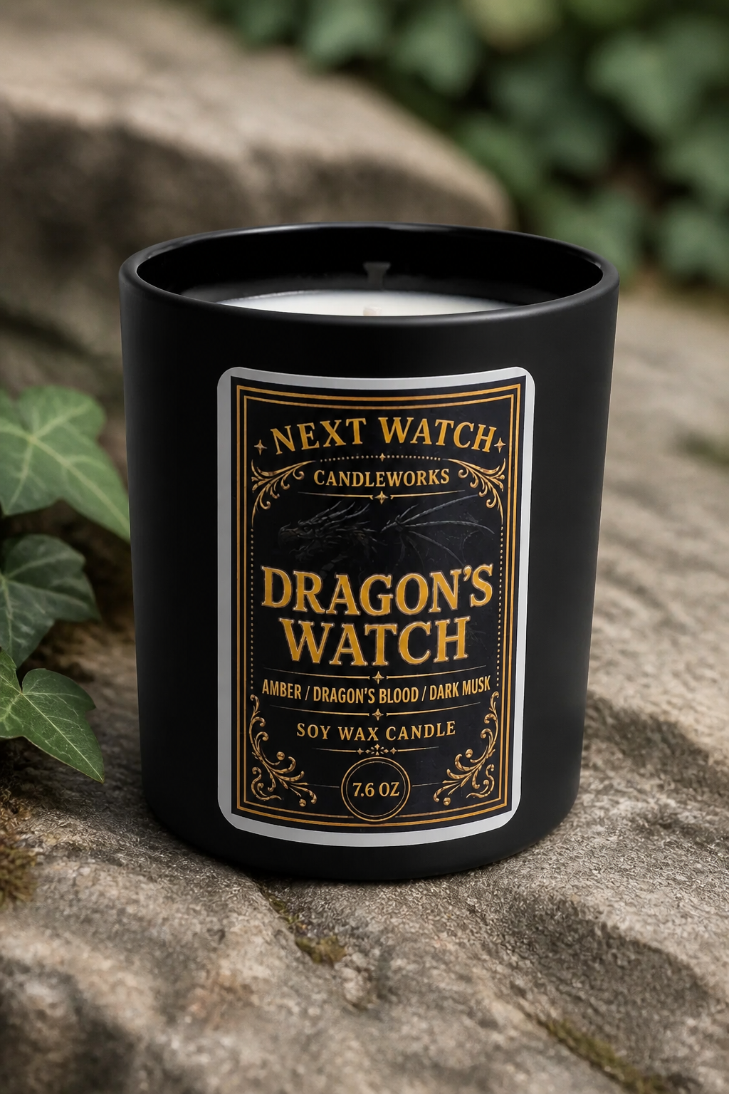 Dragon's Watch - Scented Soy Wax Candle