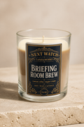 Briefing Room Brew soy wax candle