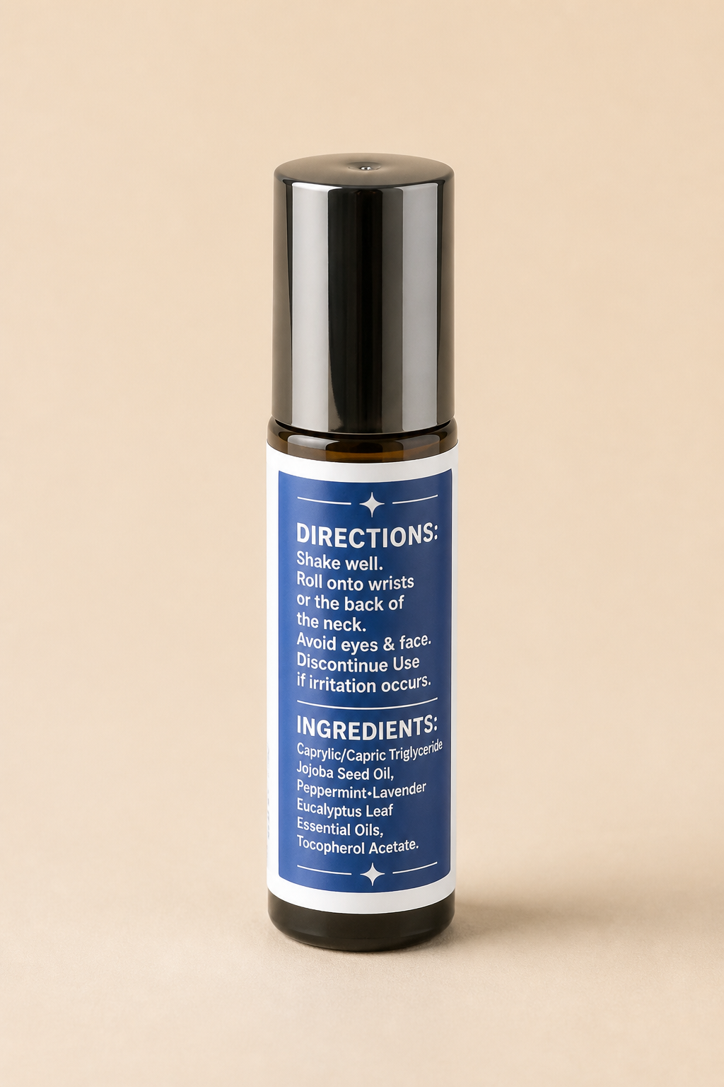 Cool & Clear - Peppermint, Eucalyptus and Lavender Essential Oil Roll On
