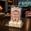 Red & White Gameday wax melts