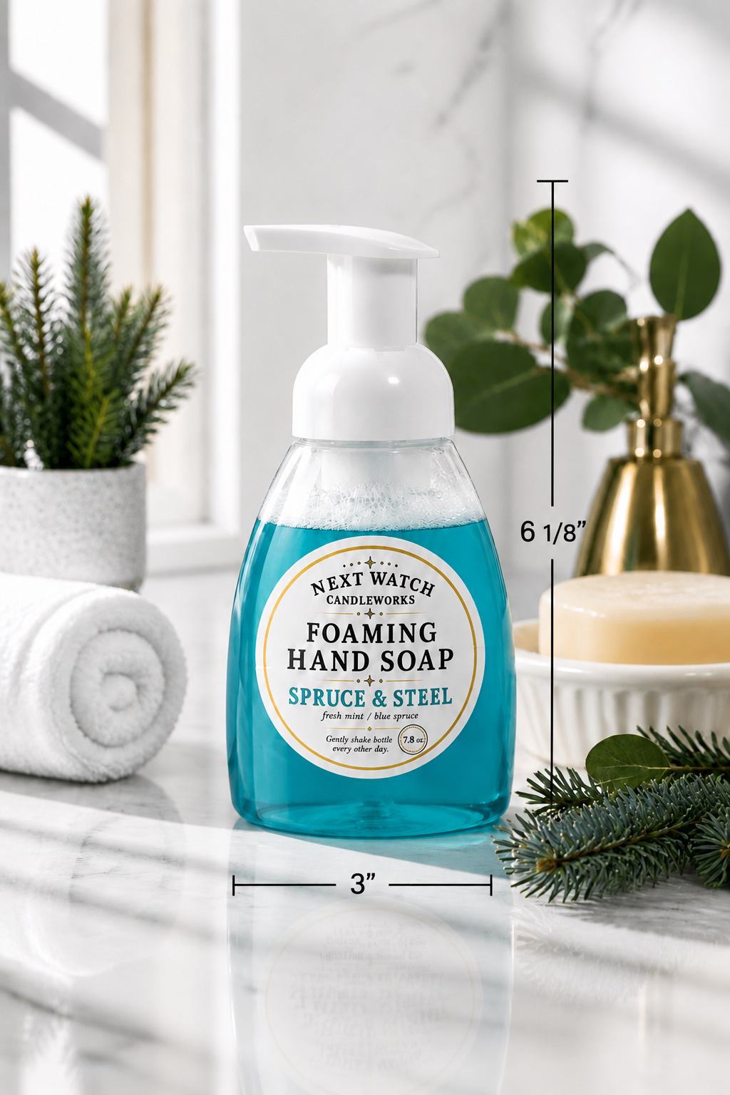 Spruce & Steel - Foaming hand soap