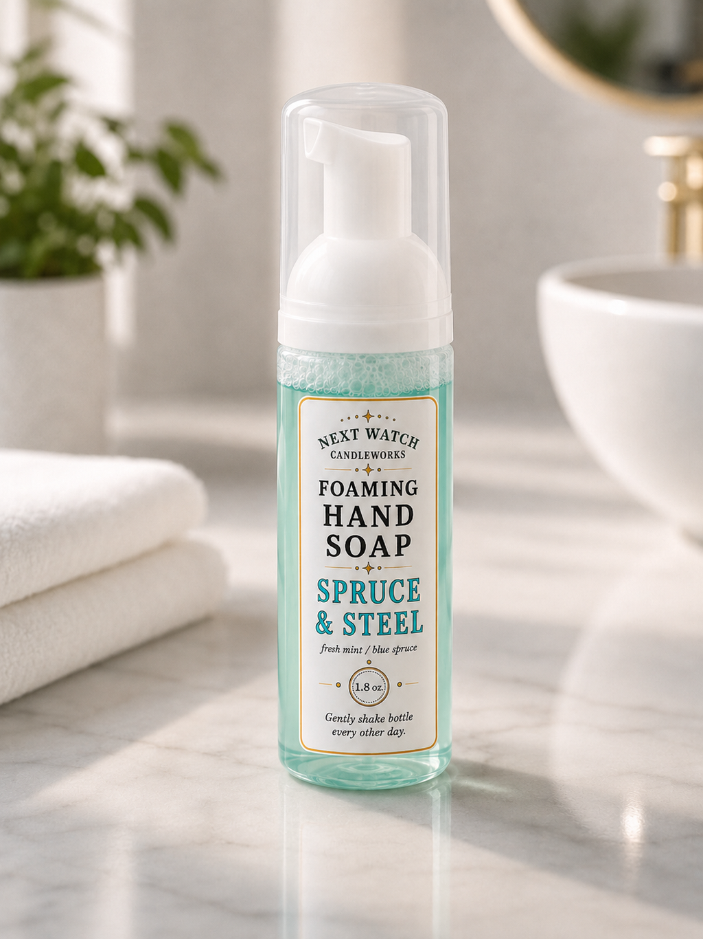 Spruce & Steel - Foaming hand soap