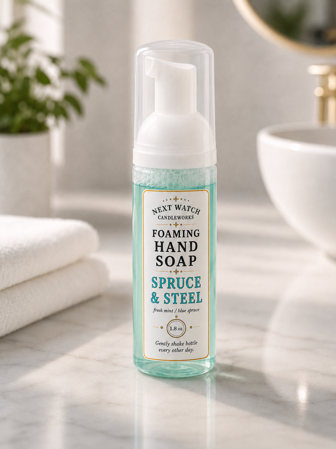 Spruce & Steel - Foaming hand soap