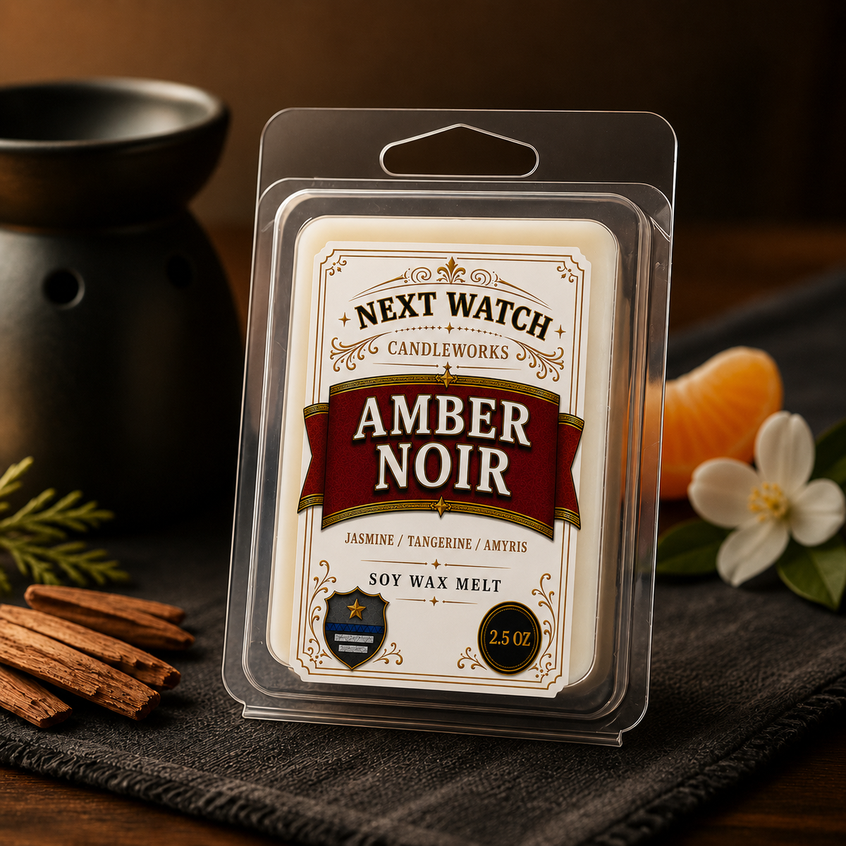 Amber Noir Wax Melts