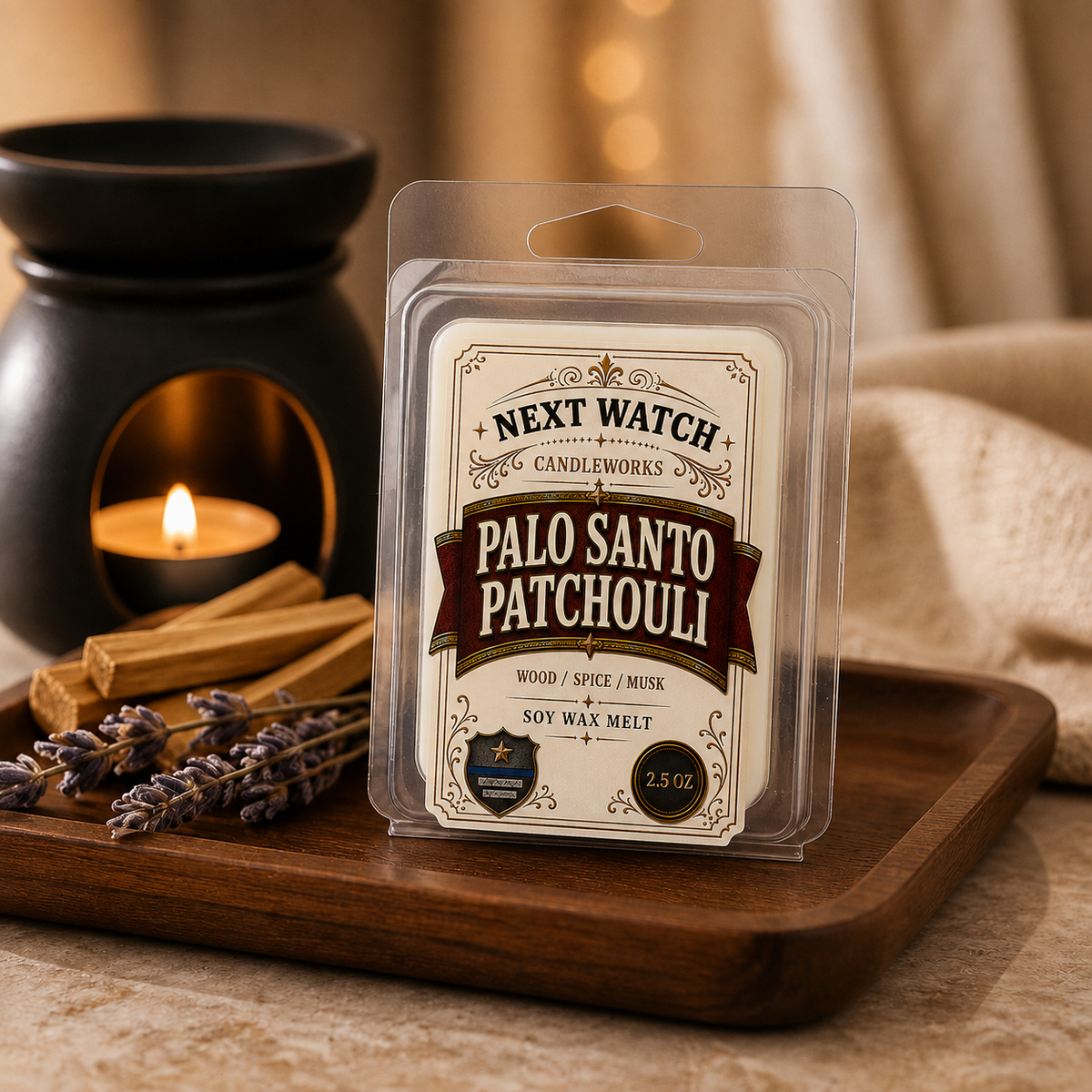 Palo Santo Patchouli Wax Melts