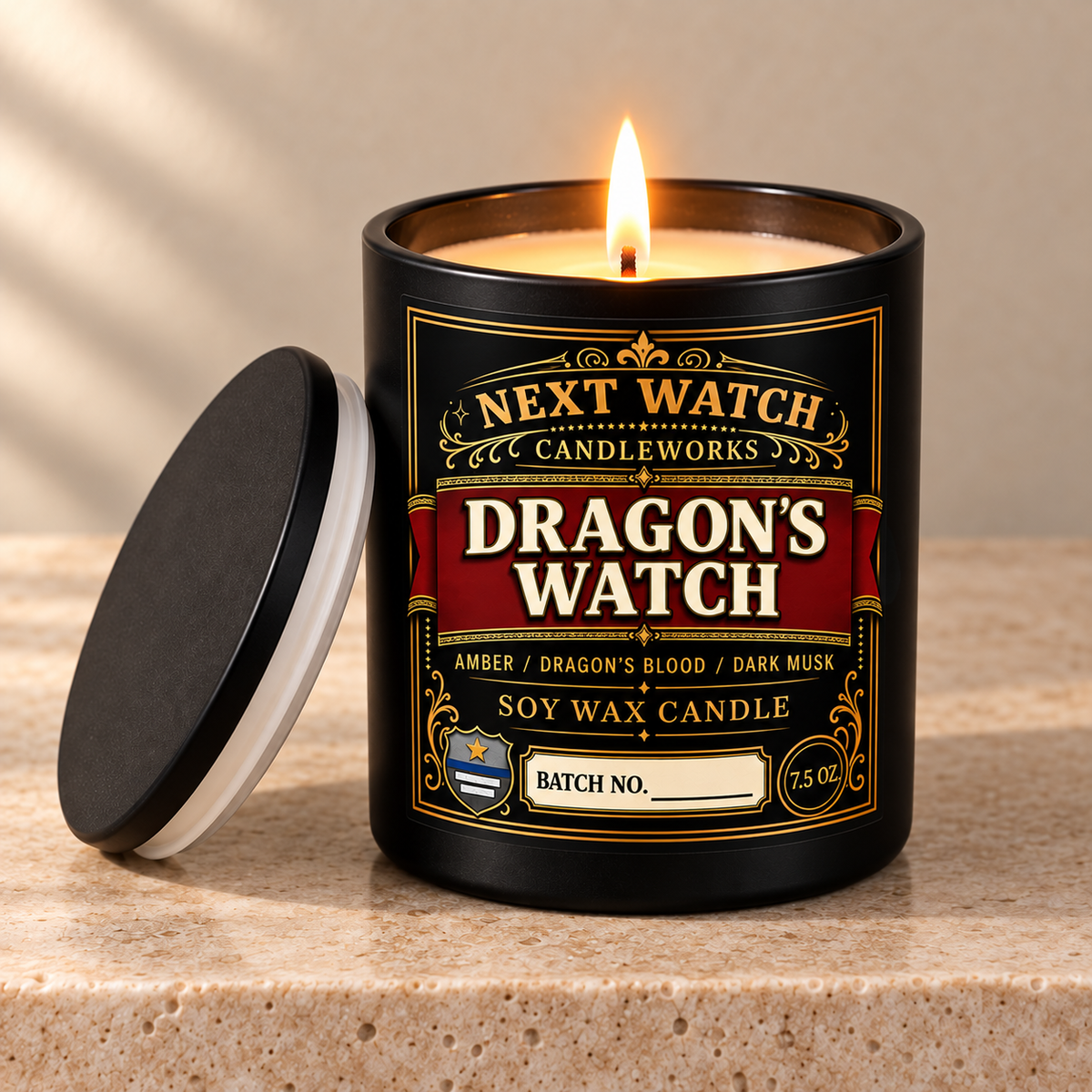 Dragon's Watch - Scented Soy Wax Candle