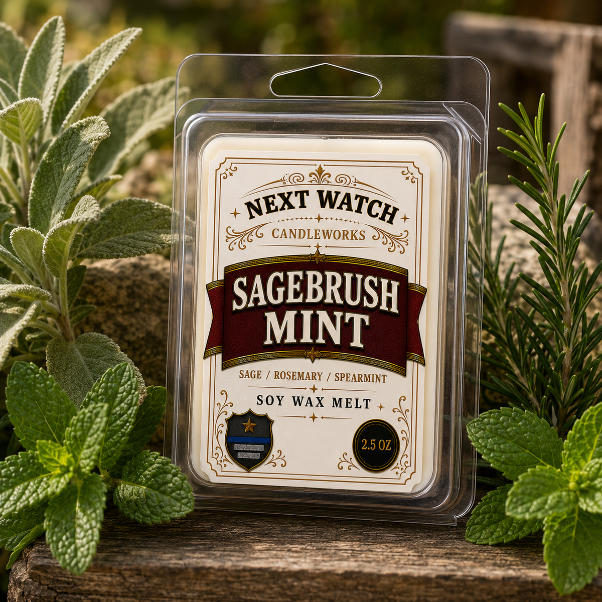 Sagebrush Mint wax melts