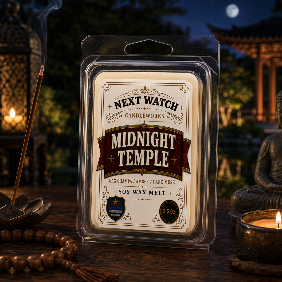 Midnight Temple Wax Melts
