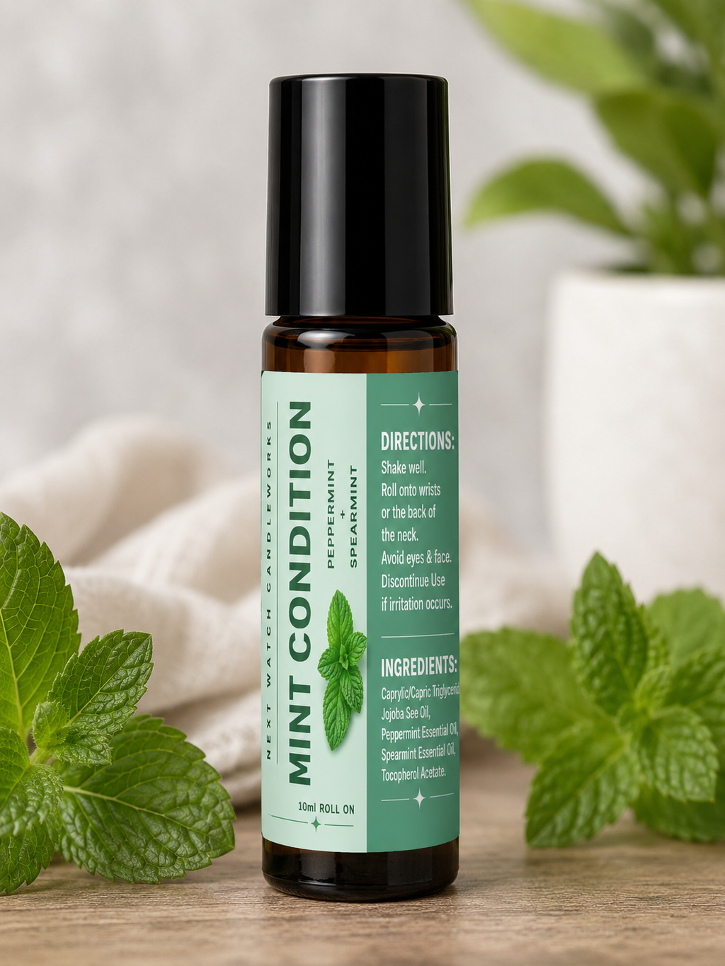 Mint Condition - Spearmint & Pepper mint essential oils roll on