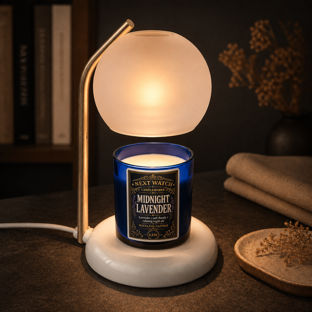 Midnight Lavender Wickless candle 6.3 oz