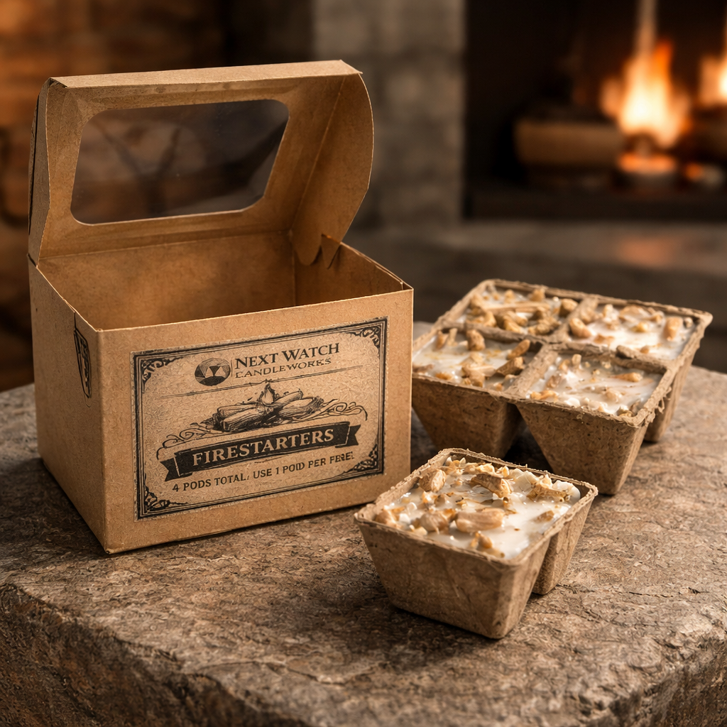 Firestarters - 1 pack contains (4) pods