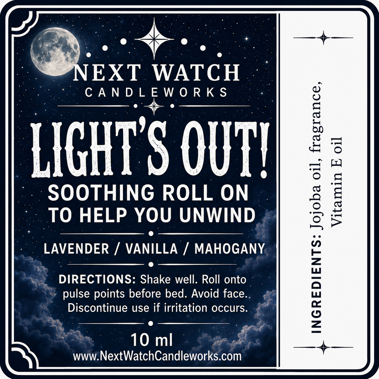 Lights Out! Soothing Roll-On with Lavender