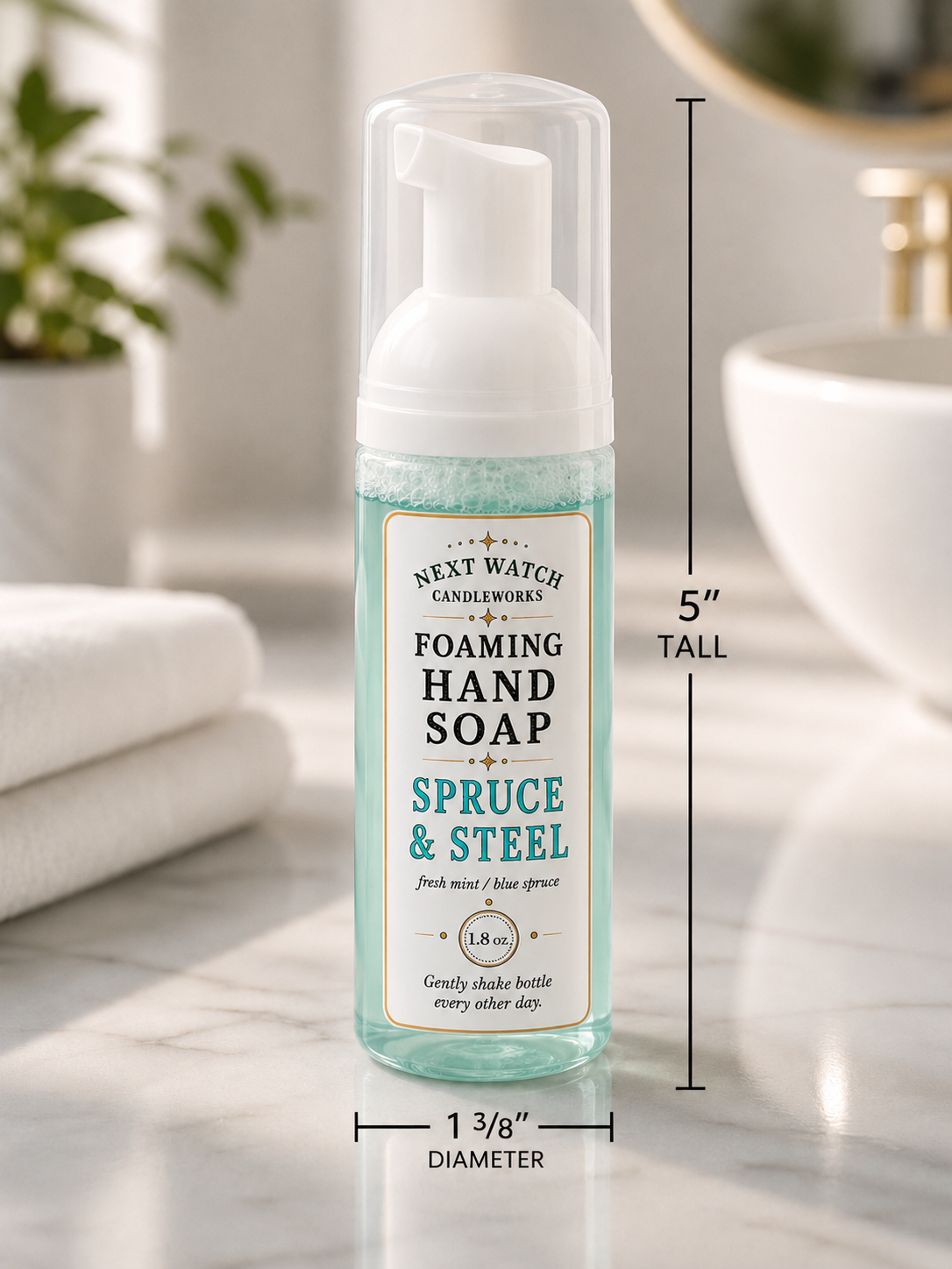 Spruce & Steel - Foaming hand soap